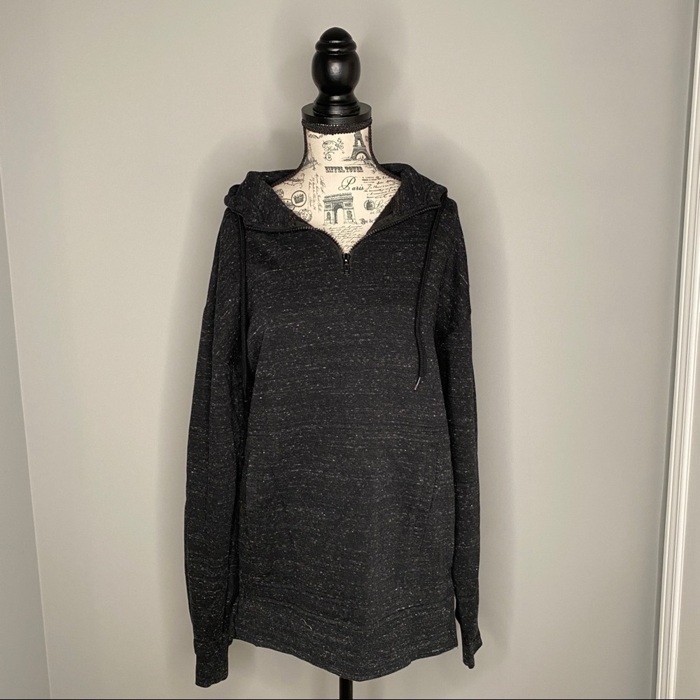 Amnesia Black with Speckles Hoodie (Small)